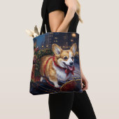 Corgi Weihnachtsfestzeit Tasche (Von Nahem)