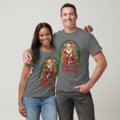 Corgi Weihnachtsfreunde T-Shirt (Unisex)