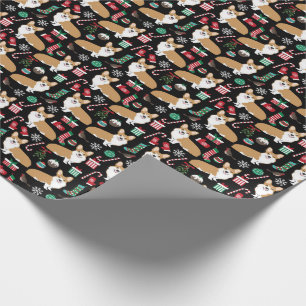 Corgi Weihnachtsgeschenk Wrap Geschenkpapier