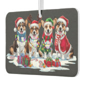 Corgi Weihnachtsleuchten - Adventure Design Autolufterfrischer (Links)