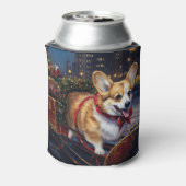 Corgi Weihnachtssaison Dosenkühler (Kanne Rückseite)