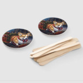 Corgi Weihnachtssaison Fächer (Non-assembled)