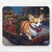 Corgi Weihnachtssaison Mousepad (Vorne)