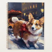 Corgi Weihnachtssaison Planer (Vorderseite)