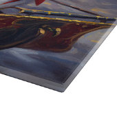 Corgi Weihnachtssaison Schneidebrett (Ecke)