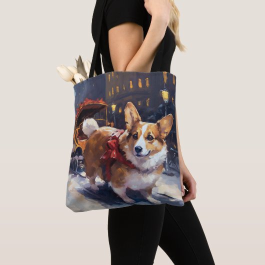 Corgi Weihnachtssaison Tasche (Von Nahem)