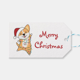 Corgi Weihnachtsschnee Wintertiere Corgis Trucker Geschenkanhänger