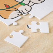 Corgi Weihnachtstiere Niedliche Hunde Frohe Weihna Puzzle (Seite)