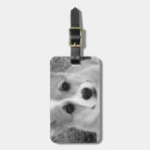 Corgi-Welpe Gepäckanhänger (Vorderseite vertikal)