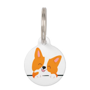 Corgi, Welpe, Haustier Haustiermarke