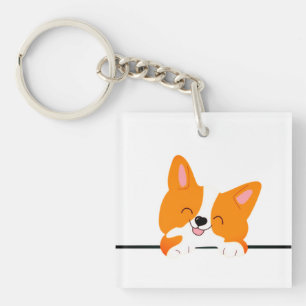 Corgi, Welpe, Haustier Schlüsselanhänger