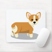 Corgi-Welpe Mousepad (Mit Mouse)