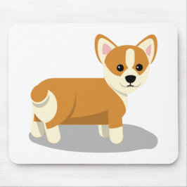 Corgi-Welpe Mousepad
