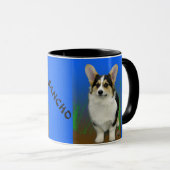Corgi-Welpe Tasse (VorderseiteRechts)