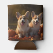 Corgi Welppy Autumn Delight Pumpkin Dosenkühler (Rückseite)