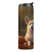 Corgi Welppy Autumn Delight Pumpkin Thermosbecher (Nach links gedreht)