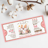 Corgi Welppy Birthday Ticket Einladung | Niedliche