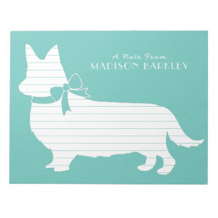 Corgi-Welsh-Pembroke-Welpen Notizblock