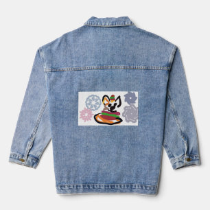 Corgi Winter Jeansjacke