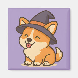 Corgi Witch Mags Niedliche Zauberküche Magnet