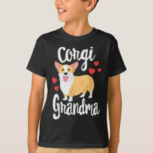 Corgi Women Girls Welppy Lover Dog Oma Geschenk T-Shirt