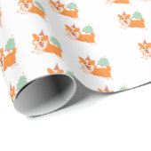 Corgi Wrapping Paper Geschenkpapier (Rolleneckpunkt)