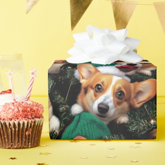Corgi Wrapping Paper Geschenkpapier (Geburtstagsparty)