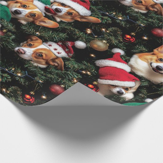Corgi Wrapping Paper Geschenkpapier (Ecke)