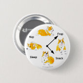 Corgi-Zeiten Knopf Button (Vorne & Hinten)