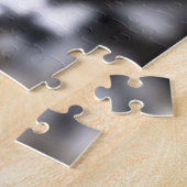 Corgi zu Fuß auf Zugschienen Puzzle (Seite)