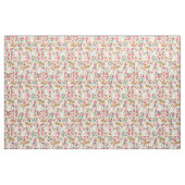Corgiblumengewebe - Creme Stoff (Fat Quarter (45,7 x 55,9 cm))