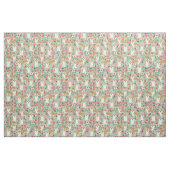Corgiblumengewebe - Minze Stoff (Fat Quarter (45,7 x 55,9 cm))