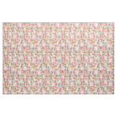 Corgiblumengewebe - Rosa Stoff (Fat Quarter (45,7 x 55,9 cm))