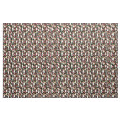 Corgiblumengewebe - Schwarzes Stoff (Yard (91,4 cm))