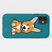 CorgiCorgis verfolgen Welpenhündchen glücklichen Case-Mate iPhone Hülle (Rückseite (Horizontal))