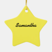 CorgiCorgis verfolgen Welpenhündchen glücklichen Keramik Ornament (Hinten)