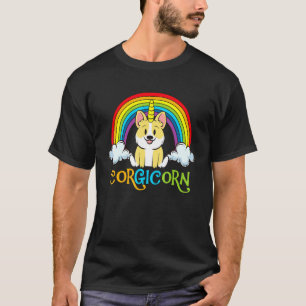 Corgicorn Corgi Geburtstag Süßes Einhorn Corgi T-Shirt
