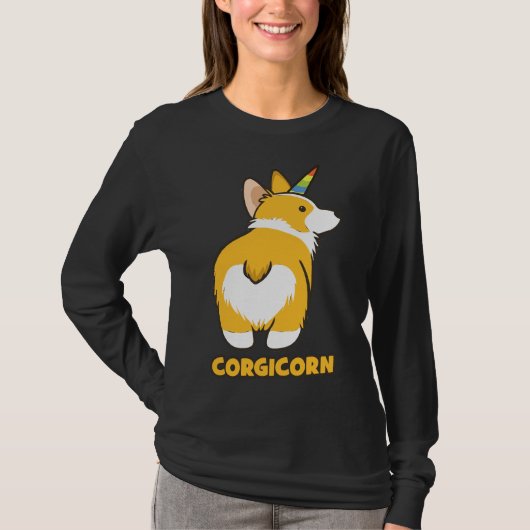 Corgicorn Essential T-Shirt (Vorderseite)