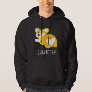 Corgicorn Unicorn Corgi Beutel für einen Hund Hoodie