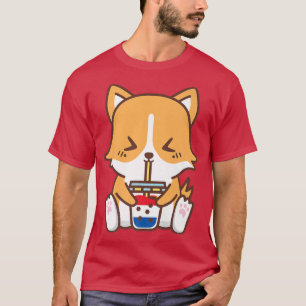 Corgie Bubble Tee 4. Juli USA Patrioti