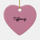 Corgihundewelpe Keramik Ornament (Hinten)