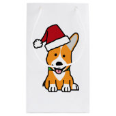 Corgihundewelpe Kleine Geschenktüte (Rückseite)