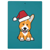 Corgihundewelpe Klemmbrett (Rückseite)