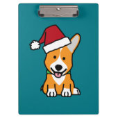 Corgihundewelpe Klemmbrett (Vorderseite)