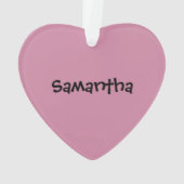 Corgihundewelpe Ornament (Rückseite)