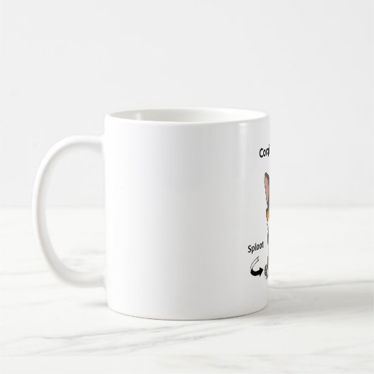 Corgikaffee-Tasse Kaffeetasse (Links)