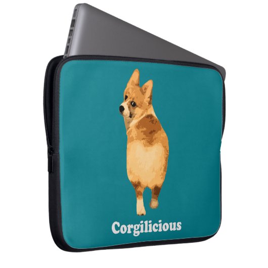 Corgilious Laptopschutzhülle (Vorne Rechts)