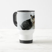 Corgis am Spiel Reisebecher (Vorderseite Links)