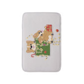 Corgis Badematte (Vorderseite Vertikal)