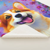 Corgis Blumenwelt Sherpadecke (3/4)